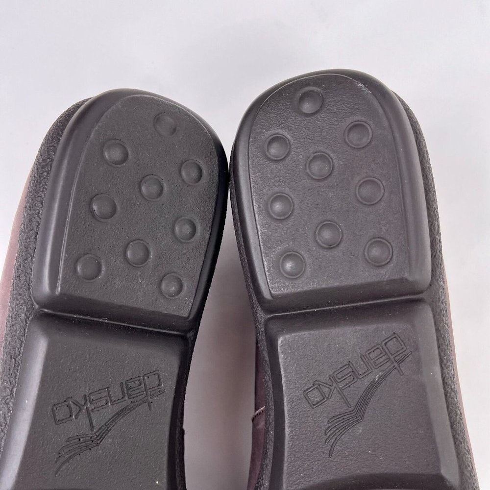 Dansko Brown Nubuck Leather Round Toe Mary Jane Comfort Shoes Size 41 US 10.5 11 - Picture 9 of 12